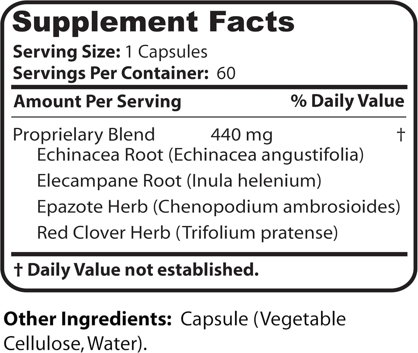 Bernard Jensen's Quick Airway Defense - Natural Lung Health Aid for Clear Breathing, Immune System Booster - 60 Plant-Based Capsules