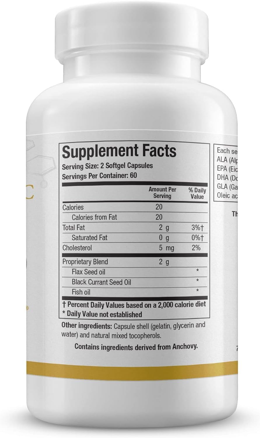 Best Value Bundle: Optimal Essential Fatty Acids - BC (120gels) x 2 Bottles
