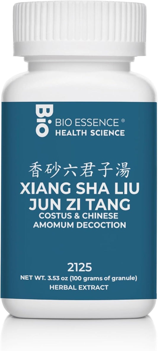Bio Essence Health Science 2125 Xiang Sha Liu Jun Zi Tang 100g - Costus & Chinese Amomum Decoction for Digestive Health