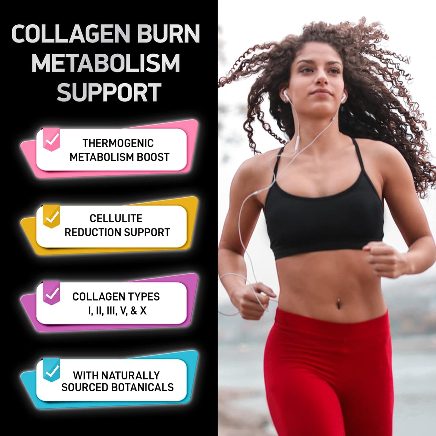BIOACTIVE LABS Thermogenic Multi Collagen Burn and Bariatric Multivitamin with Iron - Health and Wellness Bundle