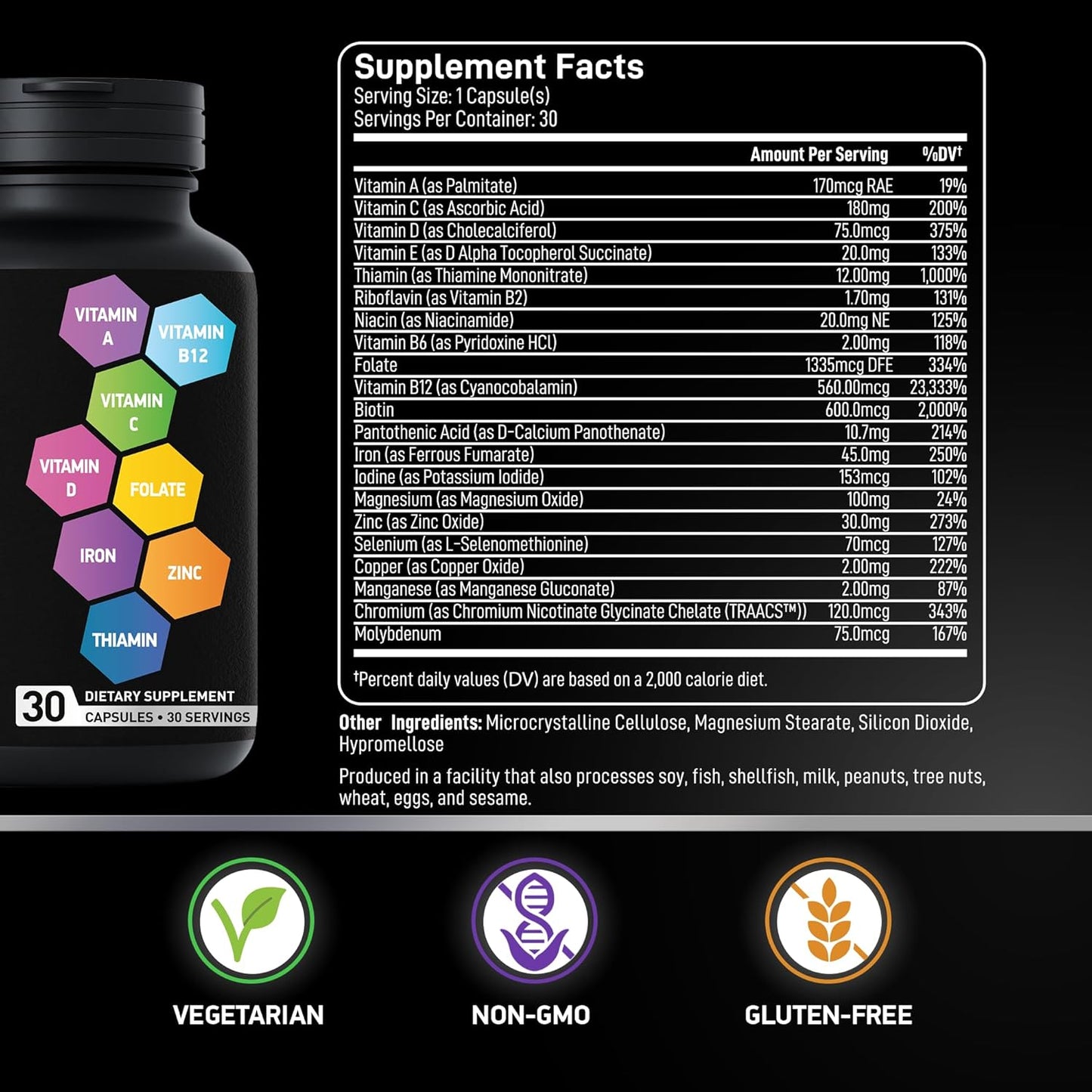 BIOACTIVE LABS Thermogenic Multi Collagen Burn and Bariatric Multivitamin with Iron - Health and Wellness Bundle