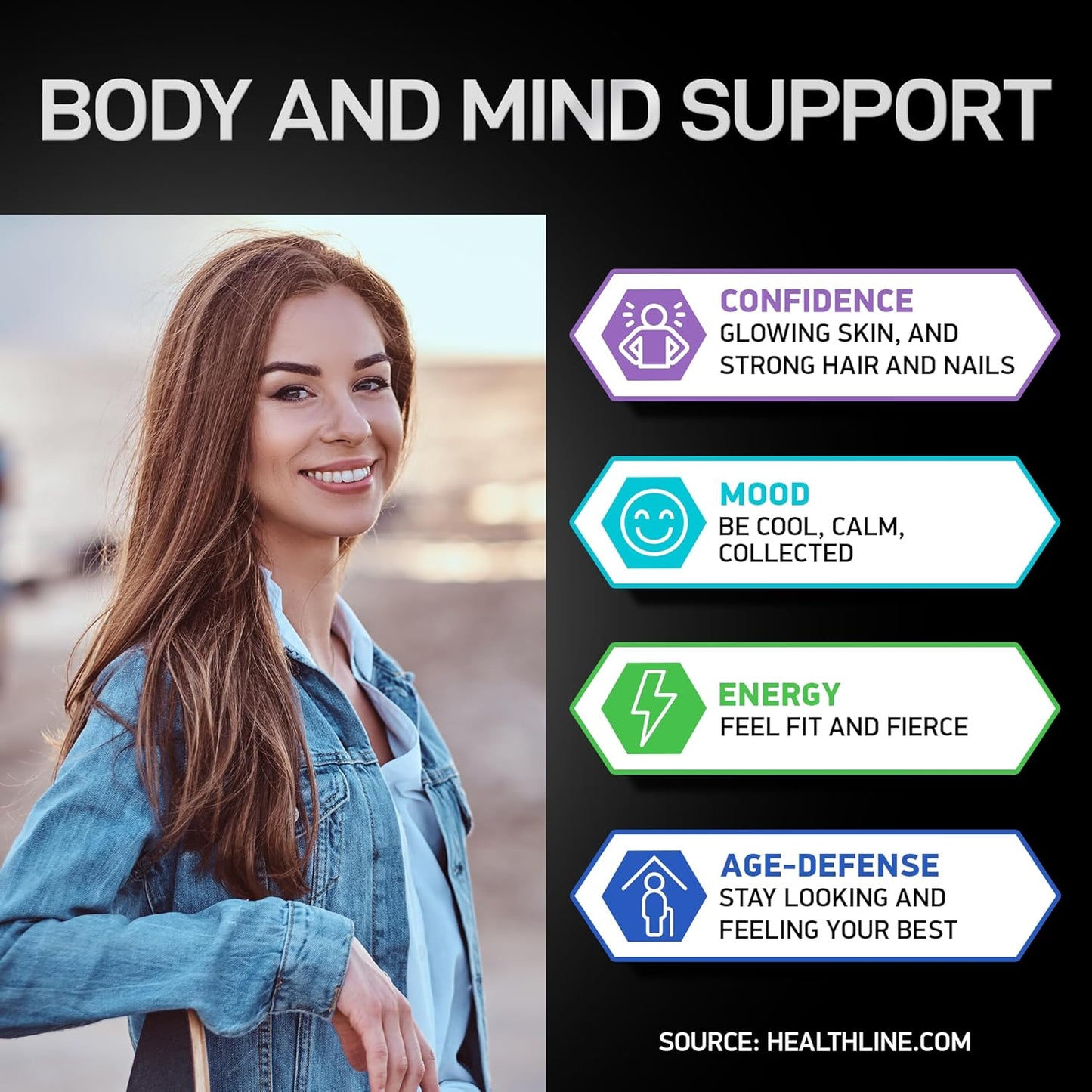BIOACTIVE LABS Women's Iron, Folic Acid, and Liquid Collagen Bundle for Anemia, Pregnancy, and Beauty Support