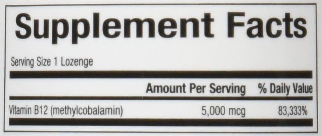 Bioclinic Naturals Methylcobalamin B12 Vitamins, 60 Capsules