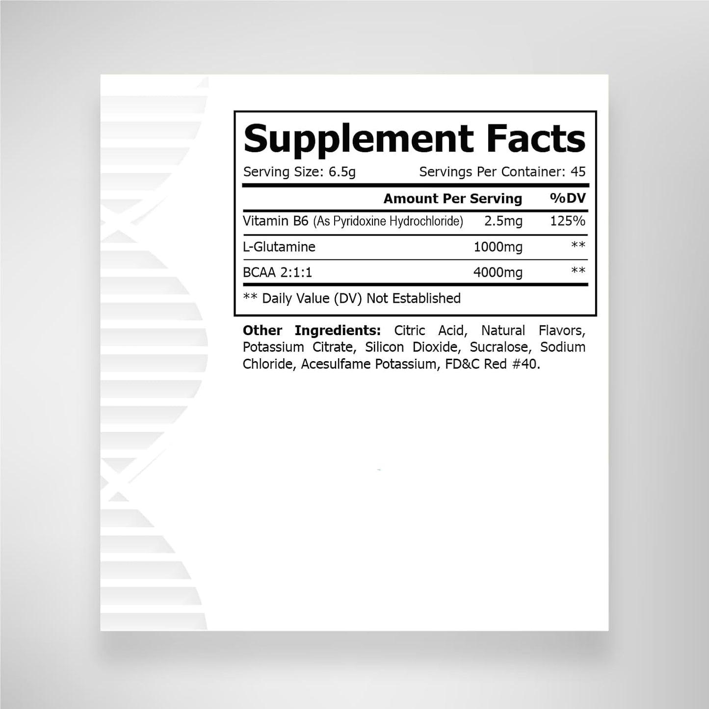 Biogenique BCAA Powder for Post-Workout Muscle Recovery, 4g BCAAs 2:1:1, Amino Acids for Men & Women, Vegan, Non-GMO, Gluten-Free - Made in USA (Fruit Punch, 292g)