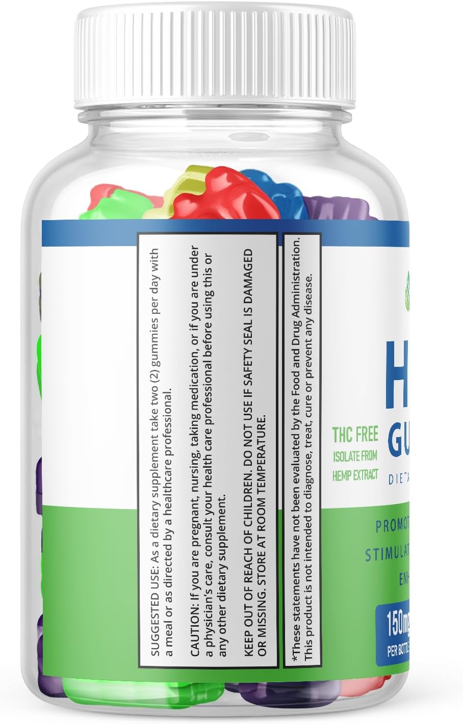 Bioheal Gummies 2 Pack - Advanced Formula Support for Tinnitus Relief - 300mg metabolism booster Gummies - 120 Gummies Total