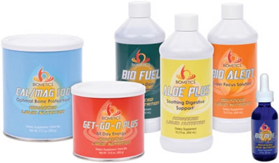 Biometics Morning and Evening Supplement Program for Daily Wellness and Energy Boost