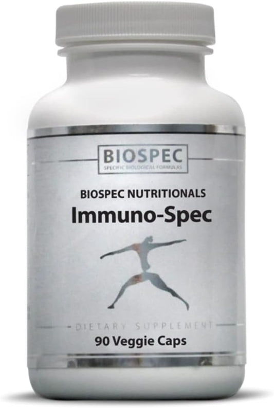 BIOSPEC NUTRITIONALS Immuno-Spec - Daily Immune Support with Essential Vitamins, Minerals, Quercetin, Elderberry, and Bromelain