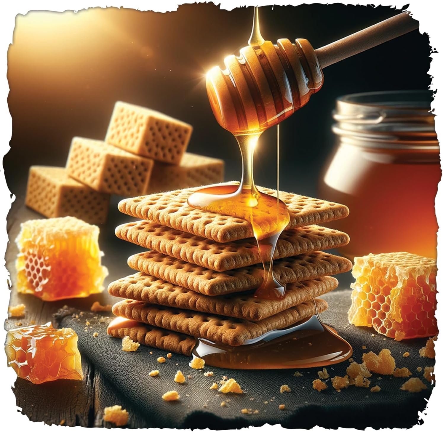 Black Magic Protein Powder: Whey, Egg, and Casein Complex with Enzymes & MCT - Pre & Post Workout - Honey Grahams - 24g Protein - 2 LB