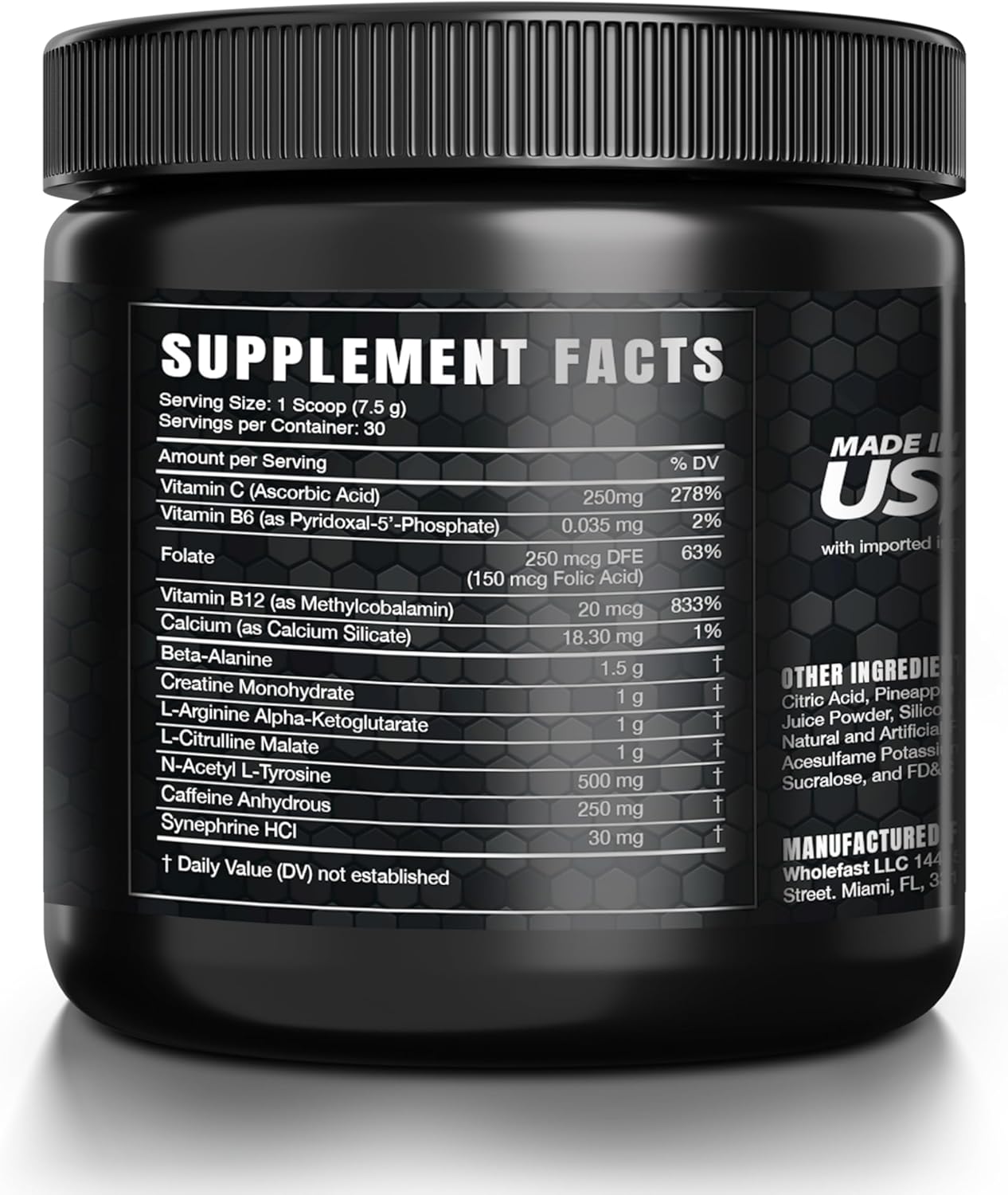 Blue-Ice Balance Nutrition Pre-Workout Supplement - 30 Servings