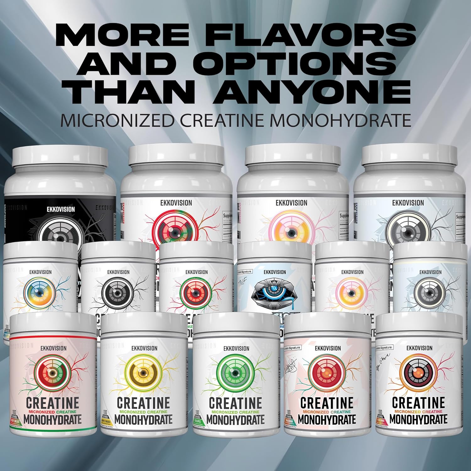Blueberry Mango Creatine Monohydrate Powder for Pre & Post Workout, Energy Support - 100 Servings
