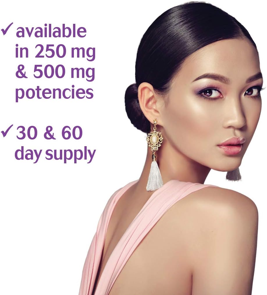 Bluebonnet Nutrition Beautiful Ally Resveratrol 250mg - Skin Beauty Antioxidant Supplement - Vegan, Non GMO, Gluten Free - 60 Capsules