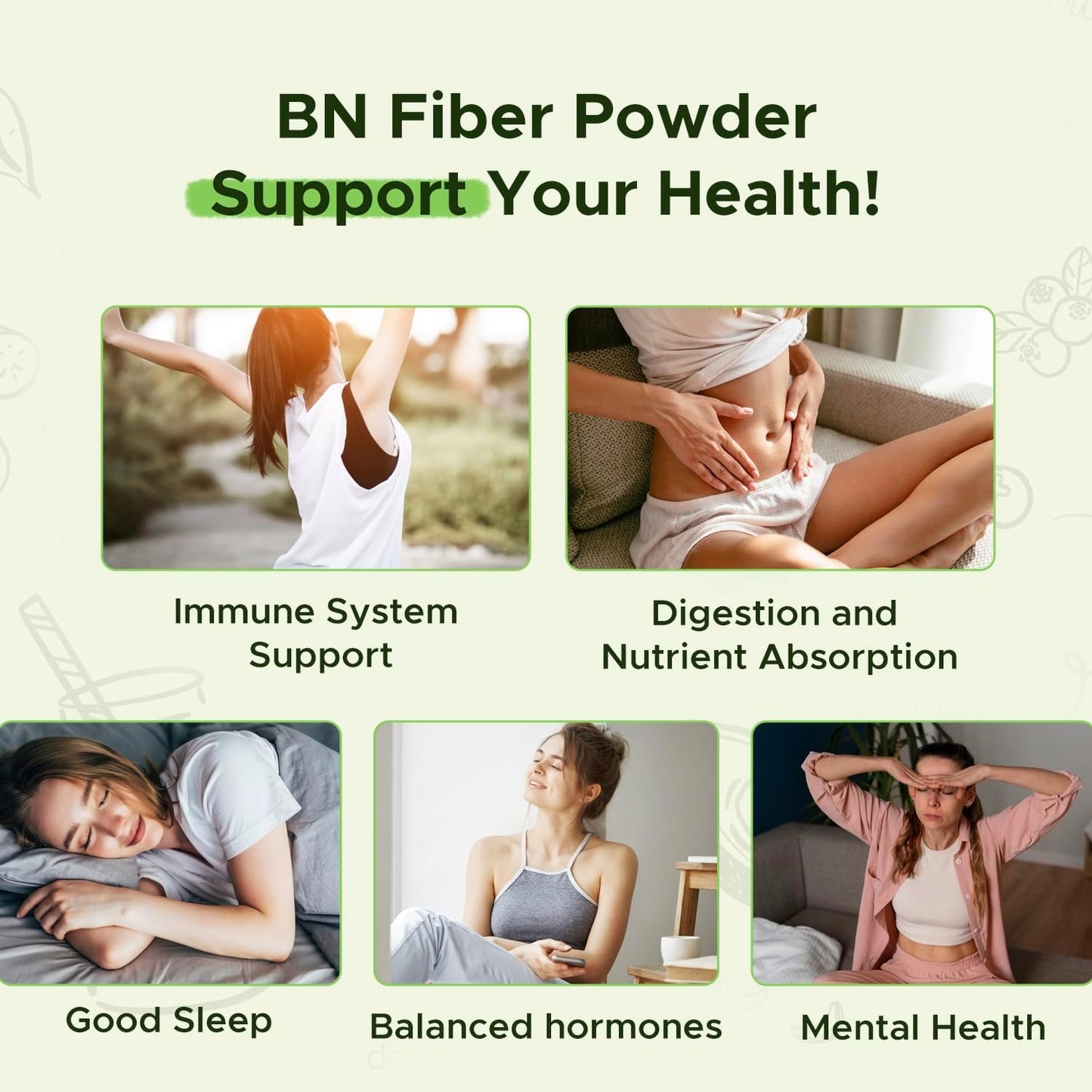 BNHealthy BN 100% Soluble Corn Fiber - Unflavored, Sugar Free, Supports Gut Health - Non-GMO, 90-Day Supply - Men & Women, Feel Full Faster, No Bloating