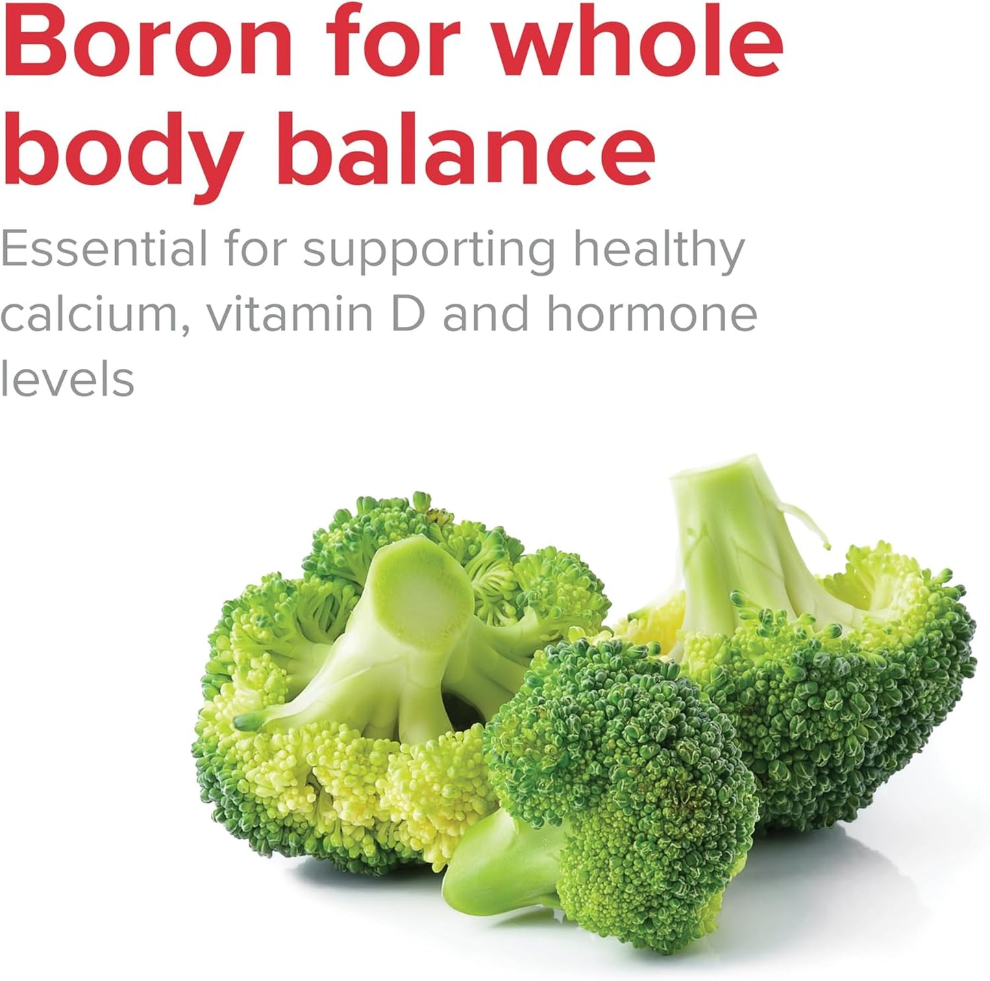 Boron Supplement for Vegetarian Joint and Bone Health - 60 Capsules