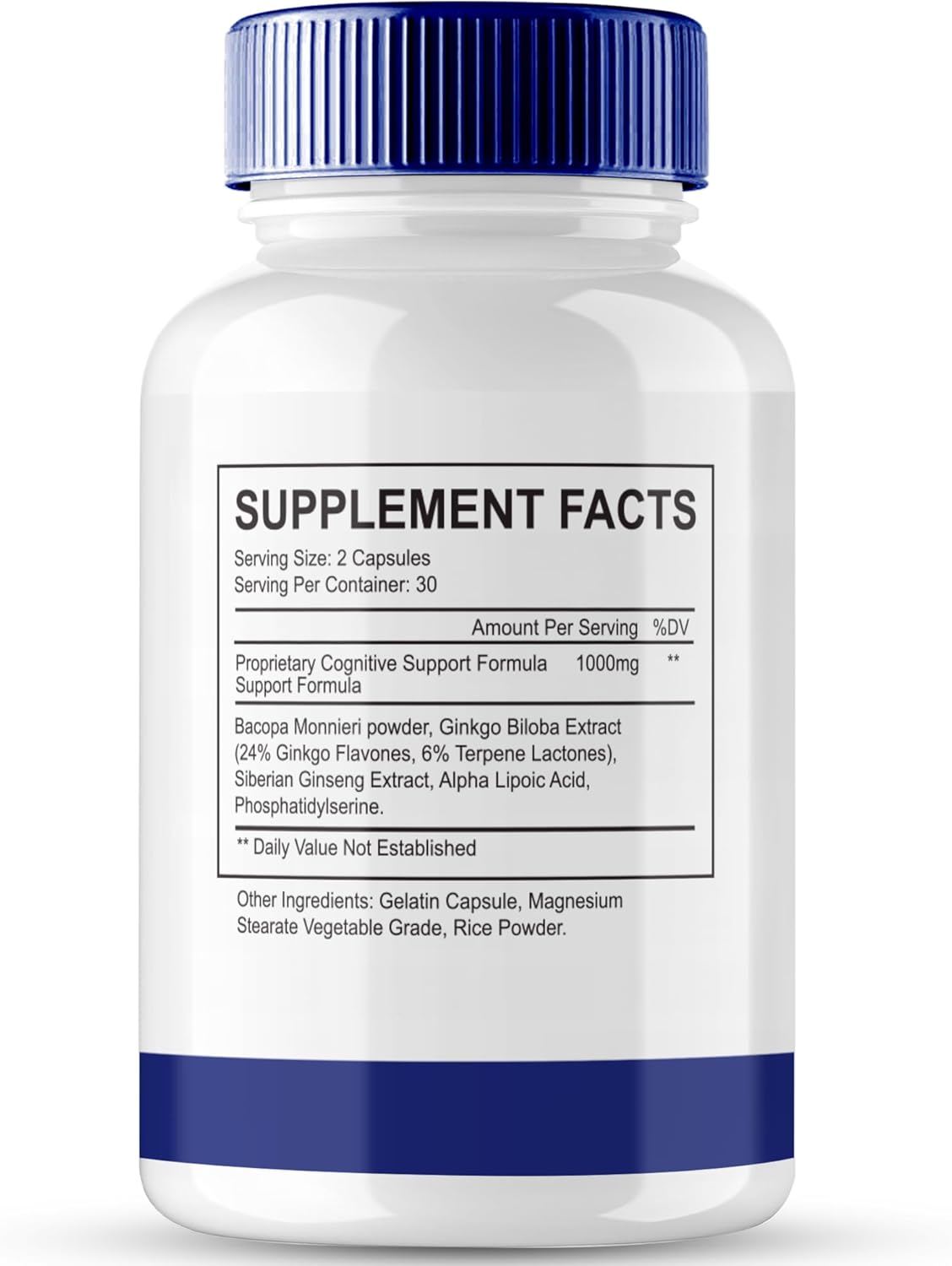 Brain Savior Memory and Focus Capsules - Advanced Formula Brain Health Support - Maximum Strength Nootropics - All Natural Brain Support - 3 Pack