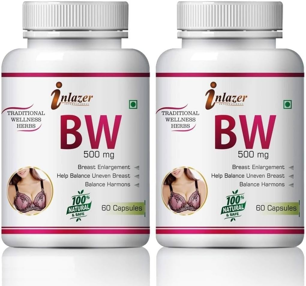 Breast Enhancement Capsules for Fuller, Firmer Breasts - 240 Count - Bigger, Rounder, Smoother Results for Women