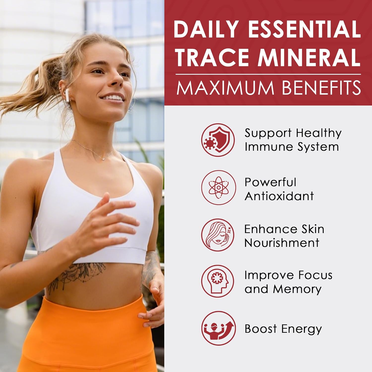 Bundle: 2 Packs of LILICARE Sugar Free Zinc Gummies + 1 Pack Plant Based Calcium Supplement