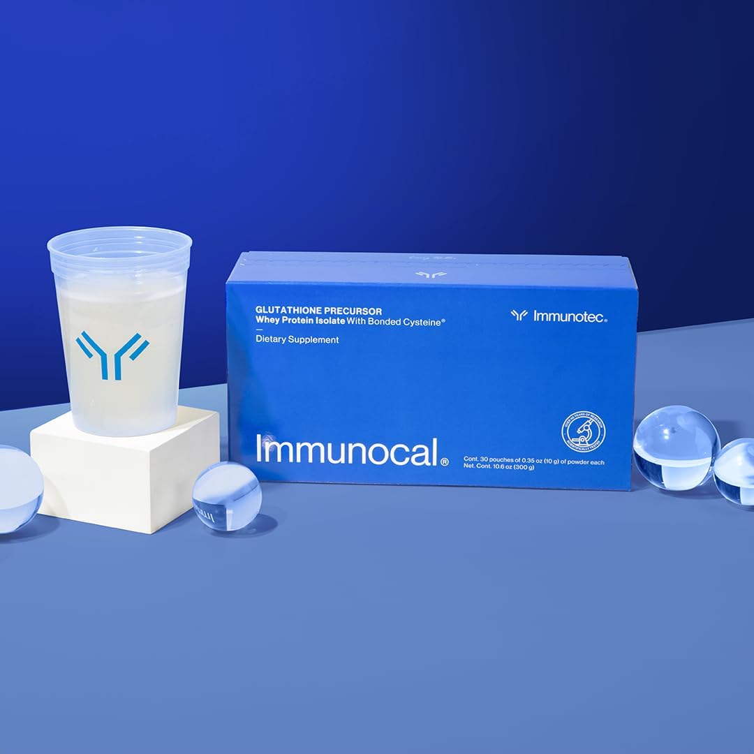 Bundle: Immunocal Regular & Platinum Pack - Glutathione Precursor, Whey Protein Isolate, Antioxidants, Immune Support, Detox, Brain Health, Anti-Aging, Skin & Cell Renewal - 30 Servings