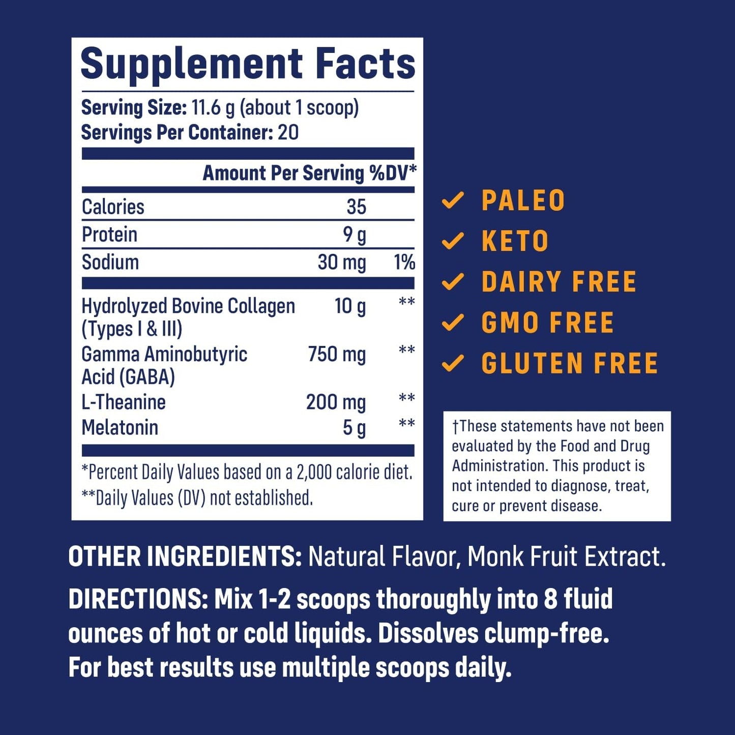 Bundle: NativePath Collagen Support Trio - Collagen 25 Servings, Collagen Care+, Honey Chamomile Collagen PM