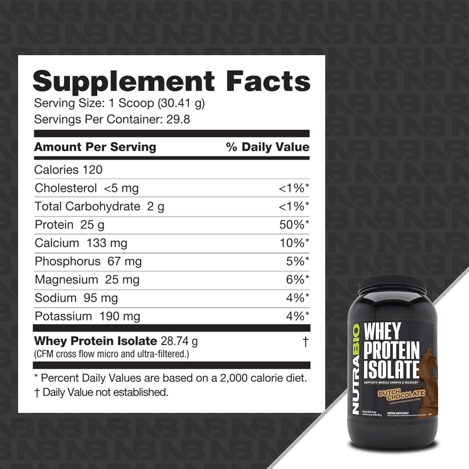 Bundle: NutraBio Unflavored Creatine Monohydrate 150g + Dutch Chocolate Whey Protein Isolate - Muscle Energy, Lean Muscle Growth, Recovery, Strength