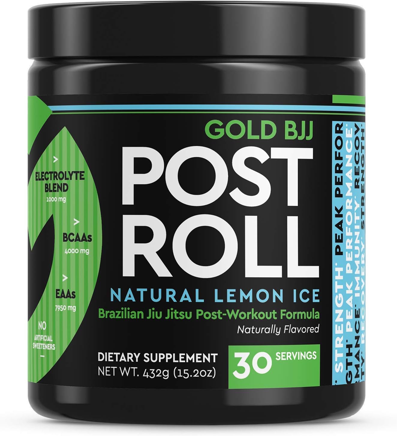Bundle of Gold BJJ Pre-Roll and Post-Roll Jiu Jitsu Supplements for Enhanced Performance