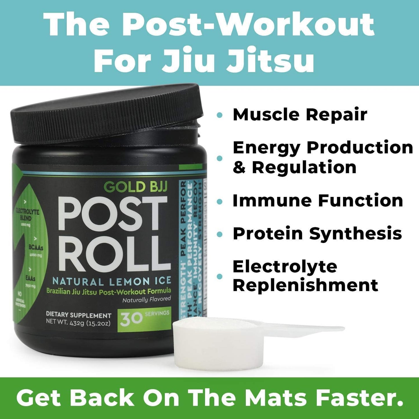 Bundle of Gold BJJ Pre-Roll and Post-Roll Jiu Jitsu Supplements for Enhanced Performance