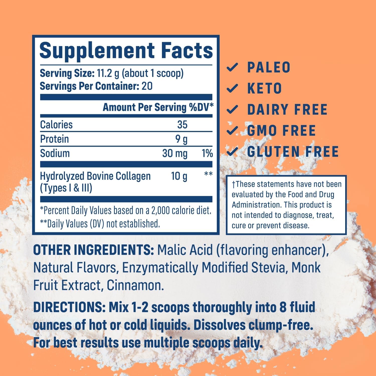 Bundle of NativePath Collagen Trio: Collagen Powder 25 Servings, Collagen Care+, Peach Flavor