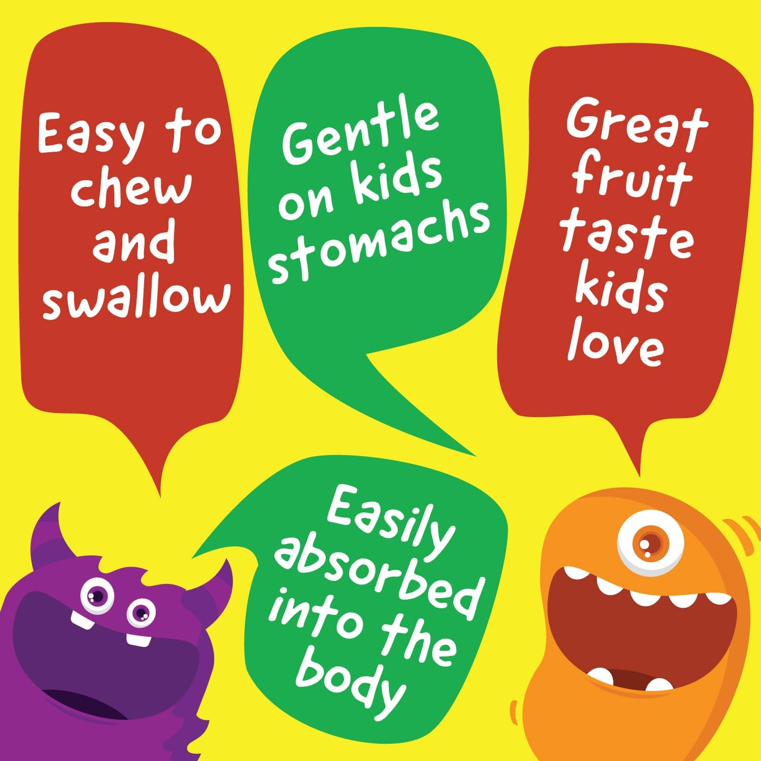 Bundle: VitaWorks Kids Vitamin D3 1000 IU and Multivitamin Chewables for Healthy Kids