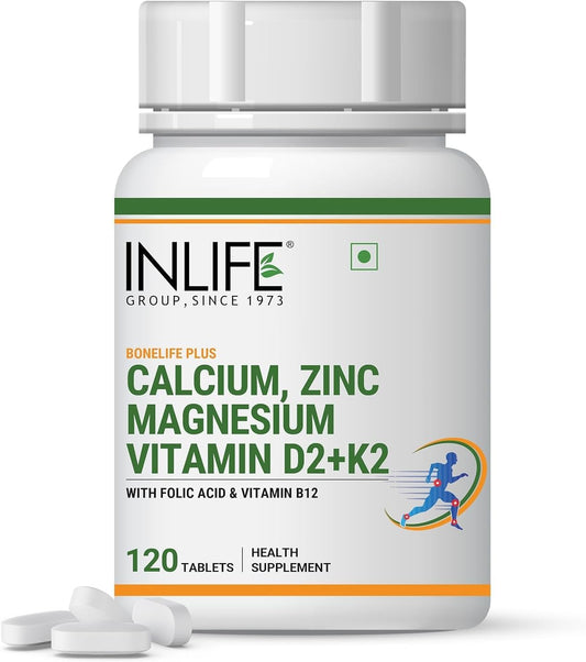 Calcium Joint Support Supplement for Women and Men - 120 Tablets