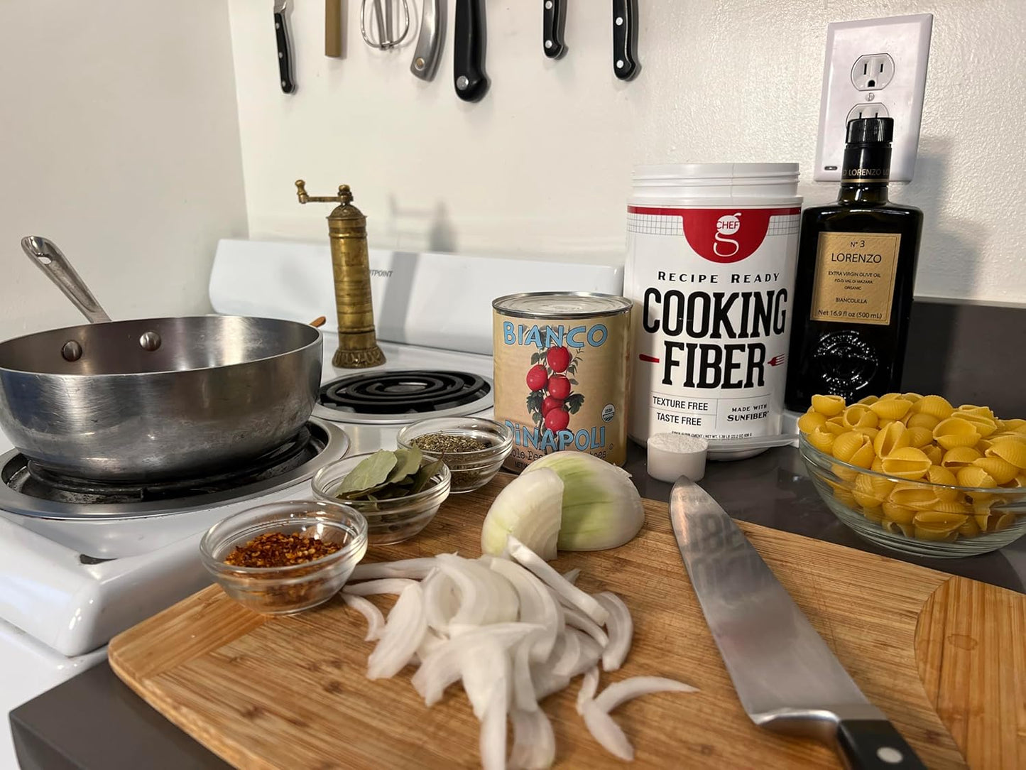 CAVU NUTRITION Chef G's Cooking Fiber (90 Servings) - Sunfiber® | Tasteless, Odorless, Grit-free | Natural, Gluten-Free | Low FODMAP, Glyphosate Residue Free, Vegan
