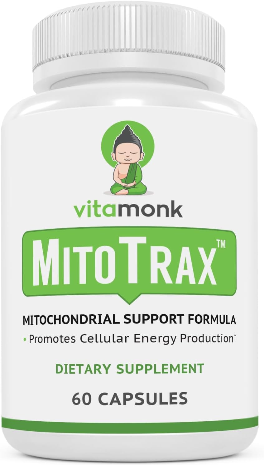 Cellular Vitality & Cognitive Performance Bundle: VitaMonk Mitochondrial Support with Alpha GPC and Uridine