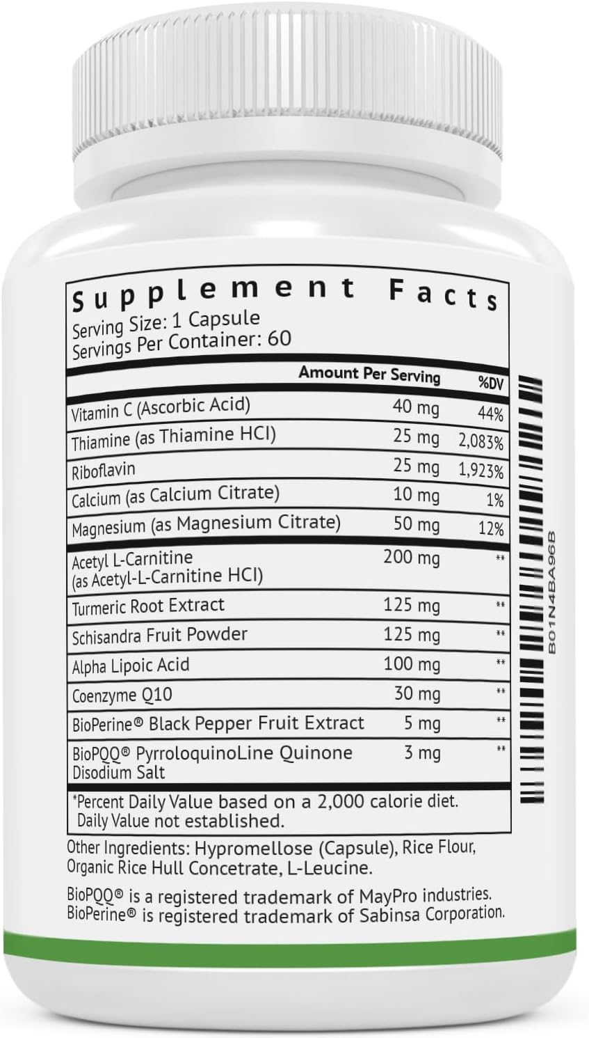 Cellular Vitality & Cognitive Performance Bundle: VitaMonk Mitochondrial Support with Alpha GPC and Uridine