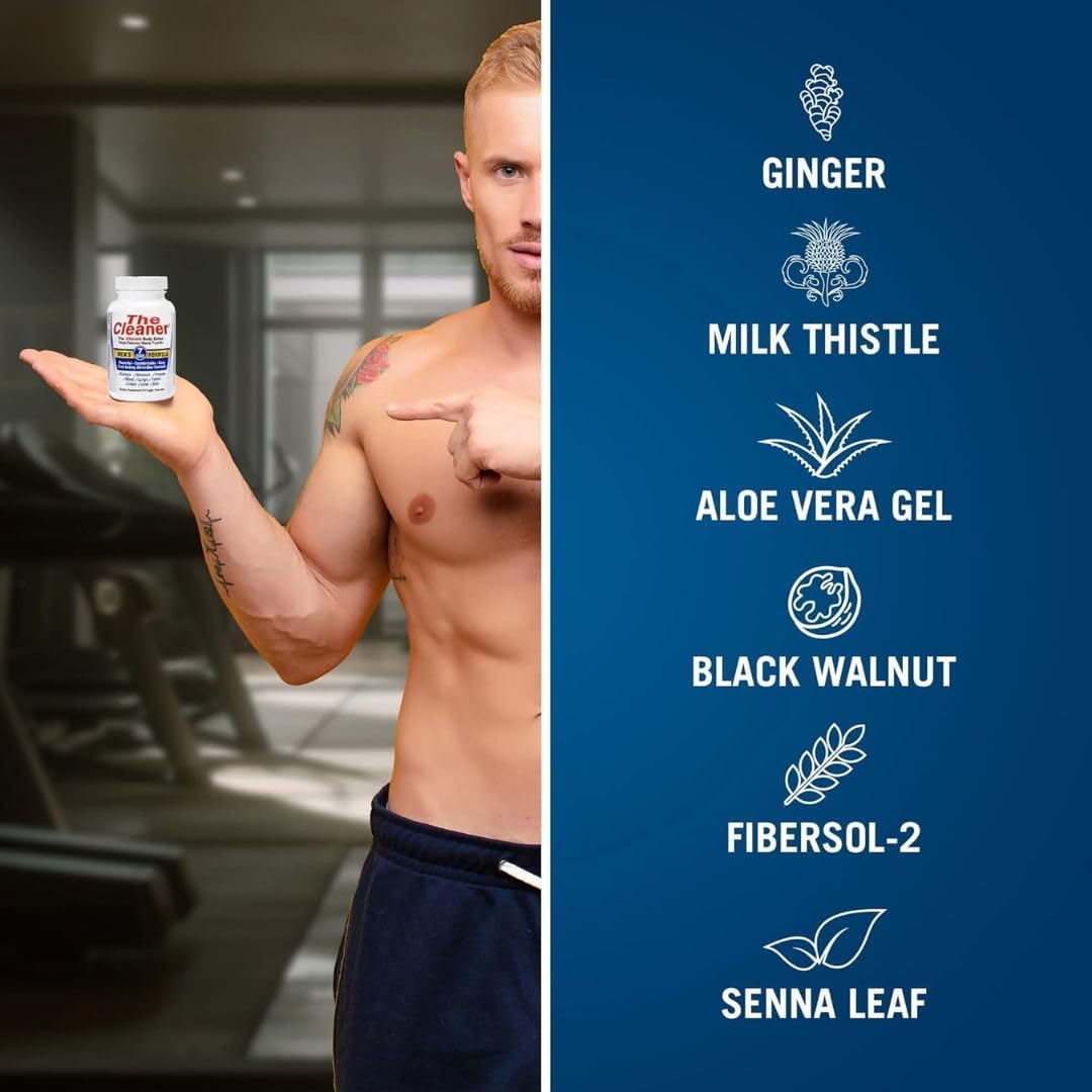 CenturySystemsBrand The Cleaner Bundle - 2 Pack, 7 Day Women's and Men's Formula, Ultimate Body Detox - 52 Capsules