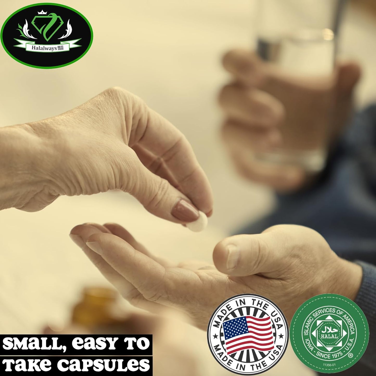 Certified Halal Halalways Prostate Support Supplement with Saw Palmetto & Plant Sterol Complex