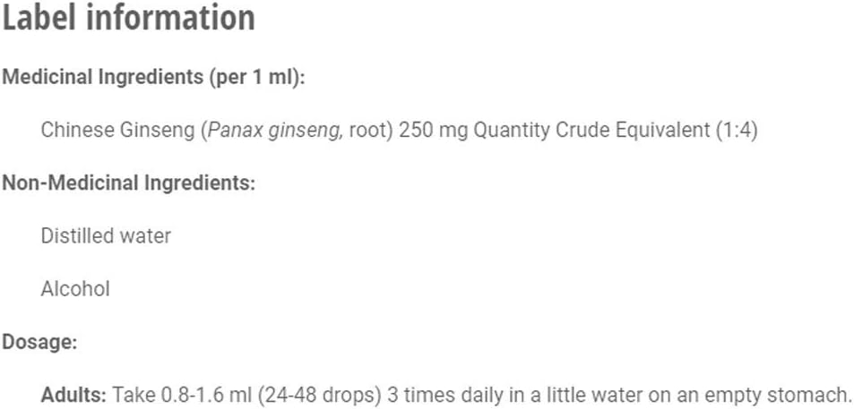 Certified Organic Chinese Ginseng Tincture Extract for Healthy Support - St. Francis Herb Farm