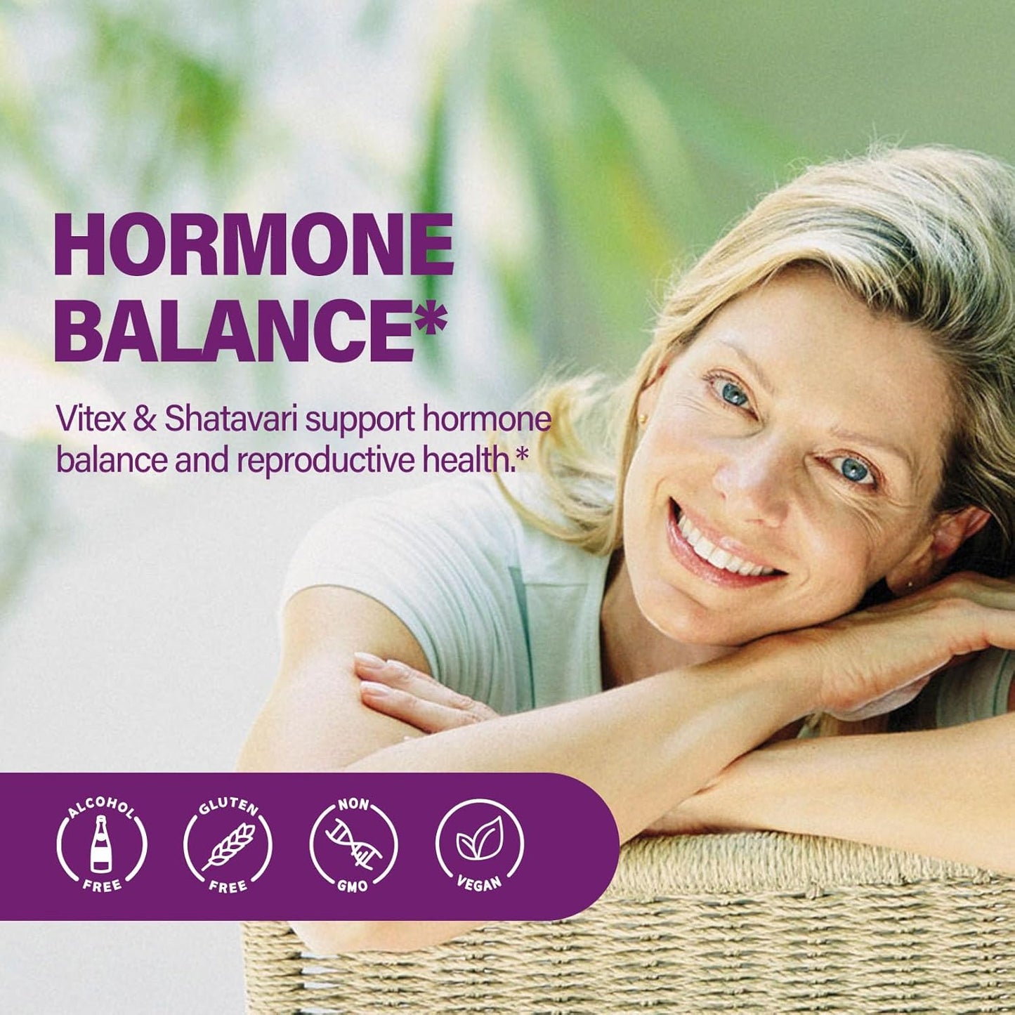 Chaste Berry Herbal Extract Drops for Hormonal Balance & Menstrual Support - 2oz