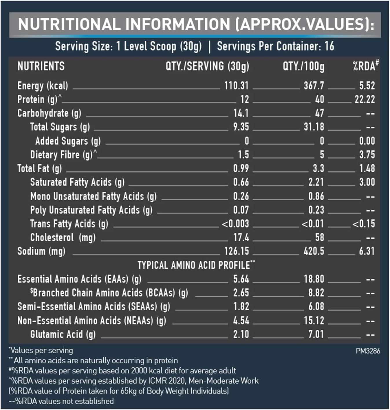 Chocolate Whey Protein Powder for Beginners - No Added Sugar, Enhances Muscle Recovery & Strength (500g / 1.1 lb)