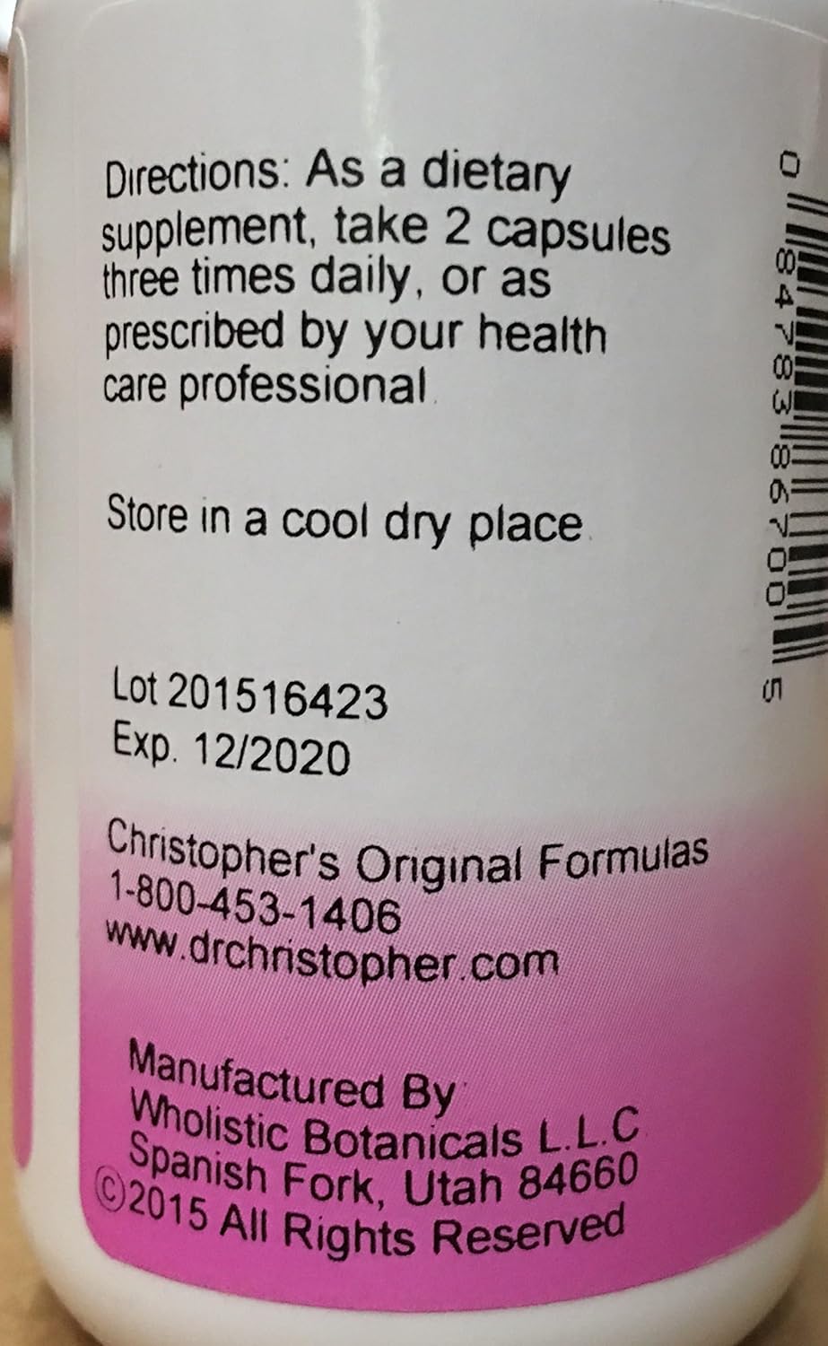Christopher's Original Formulas Alfalfa Extract - 100 Vegetarian Capsules