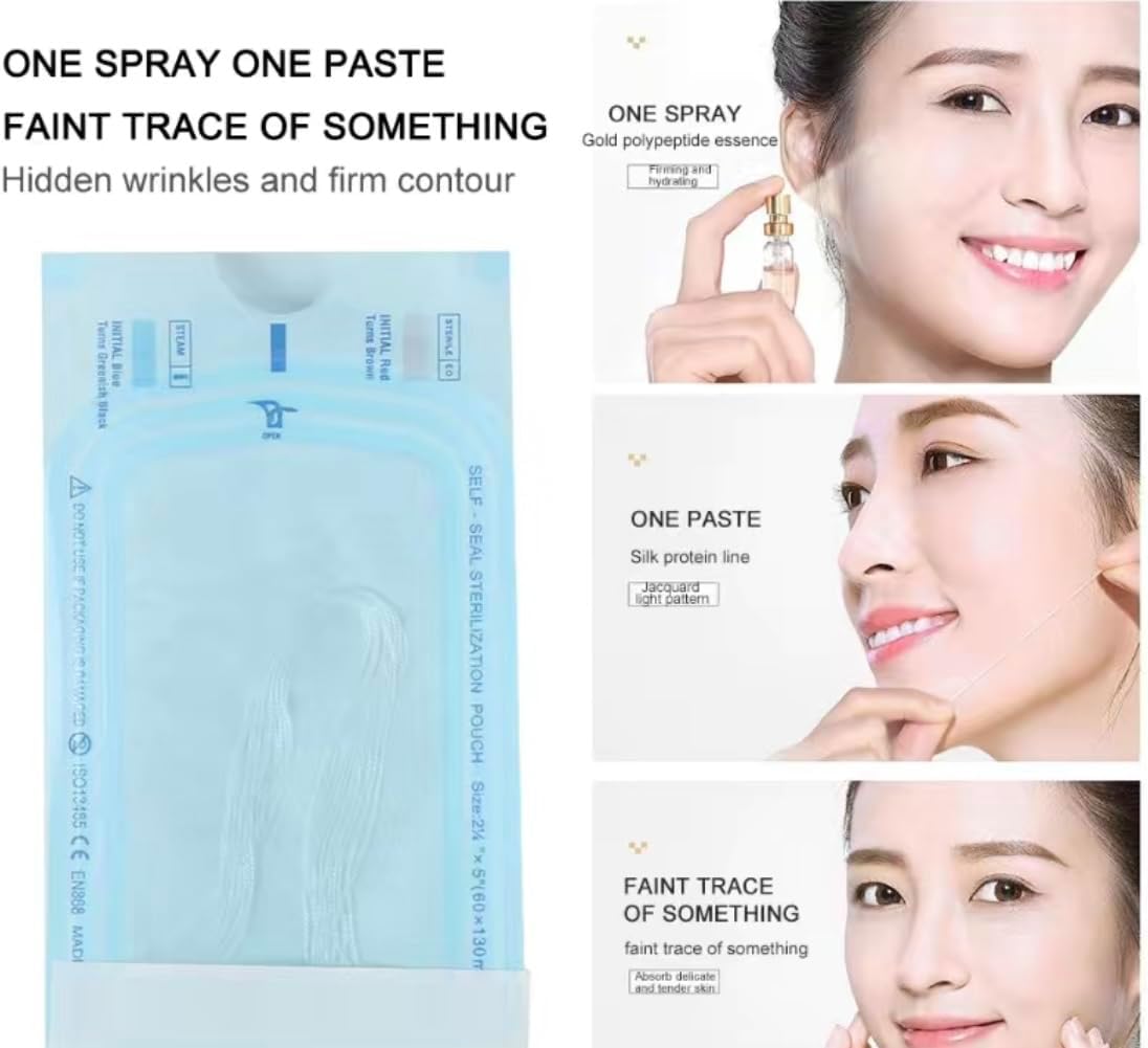 Collagen Threads for Protein Boosting Skin Health and Elasticity