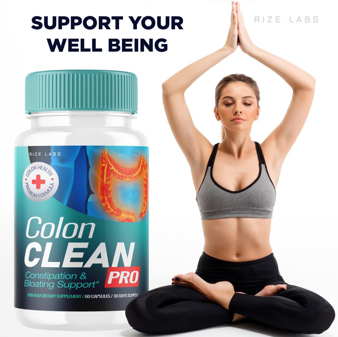 Colon Clean Pro Capsules (3 Pack) - All-Natural Pills for Bloating Relief and Gut Health - 180 Capsules, Reviews - ColonClean Pro Supplement