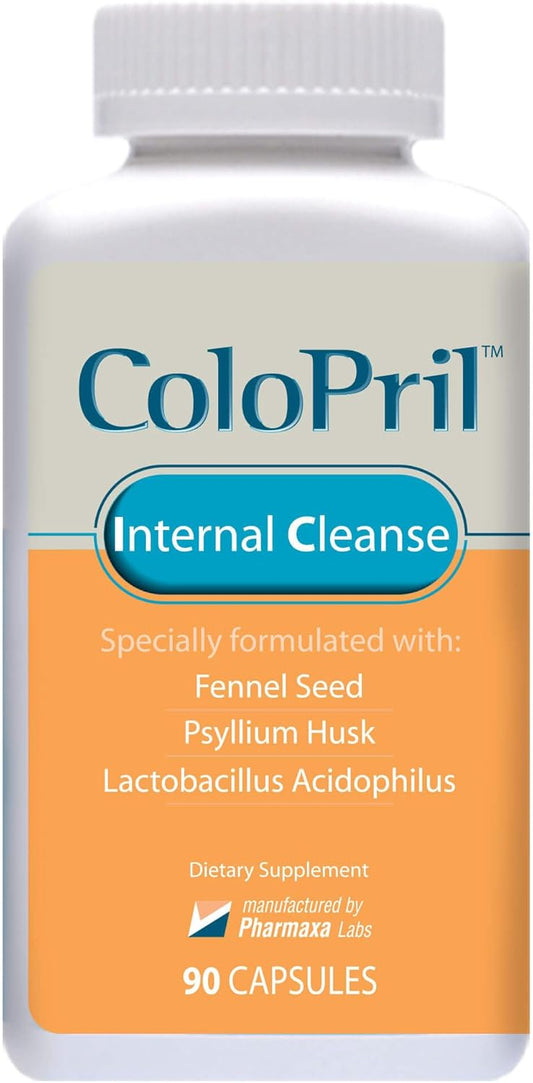 Colopril Internal Cleanse Supplement - 90 Capsules for 1-Month Supply