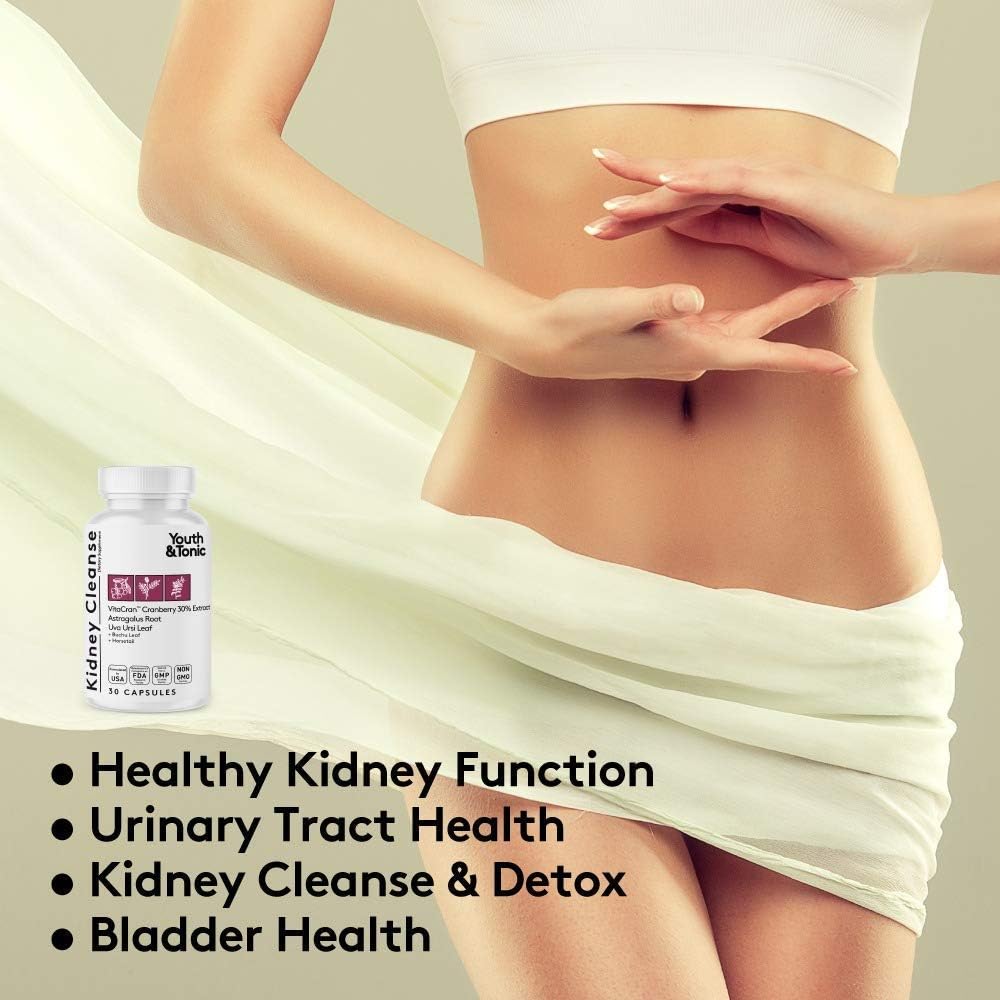 Complete Body Cleanse Detox Bundle - Youth & Tonic Water Weight Away, Kidney Cleanse, and CandEase Matrix - Promotes Health and Wellness