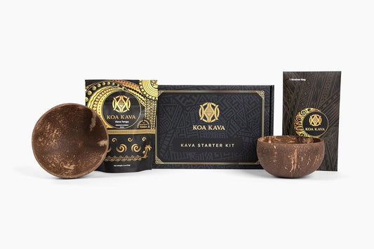 Complete Kava Kava Tea Starter Set for Ultimate Relaxation with Pure Kava Root