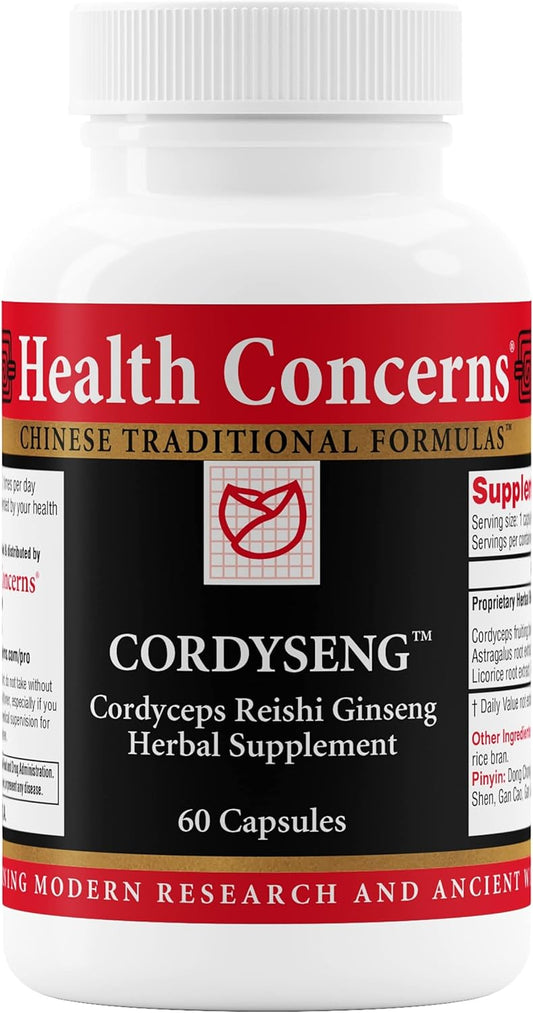 CordySeng Supplement for Immune System & Respiratory Health - 60 Capsules