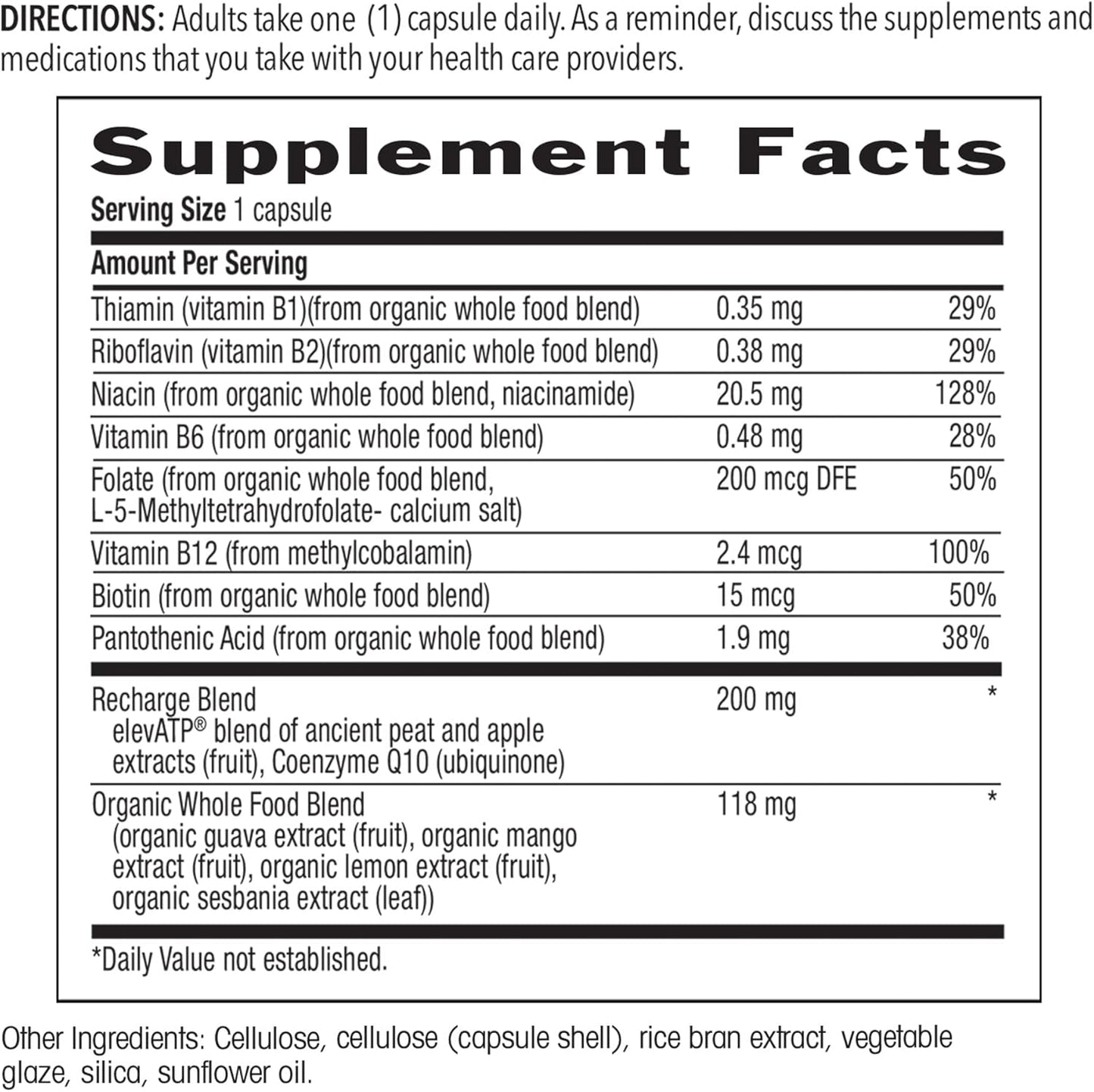 Country Life B Vitamin Cellular Recharge Supplement - 30 Tablets