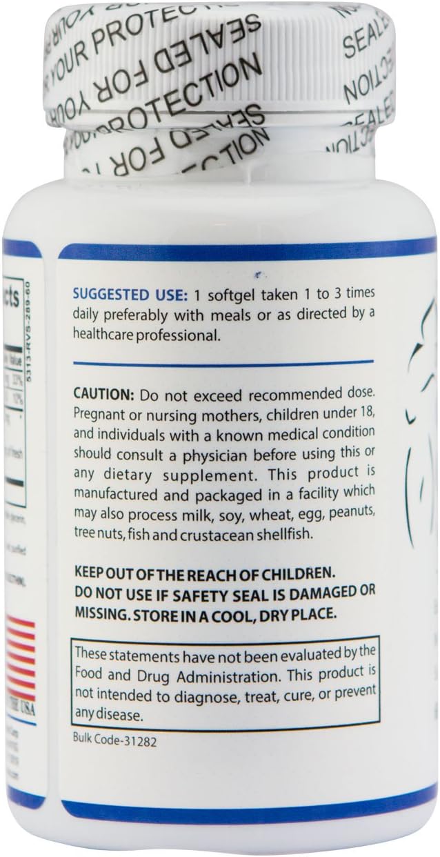 Cranberry UTI Dietary Supplement with Vitamin C - 60 Soft Gels by Lady Soma