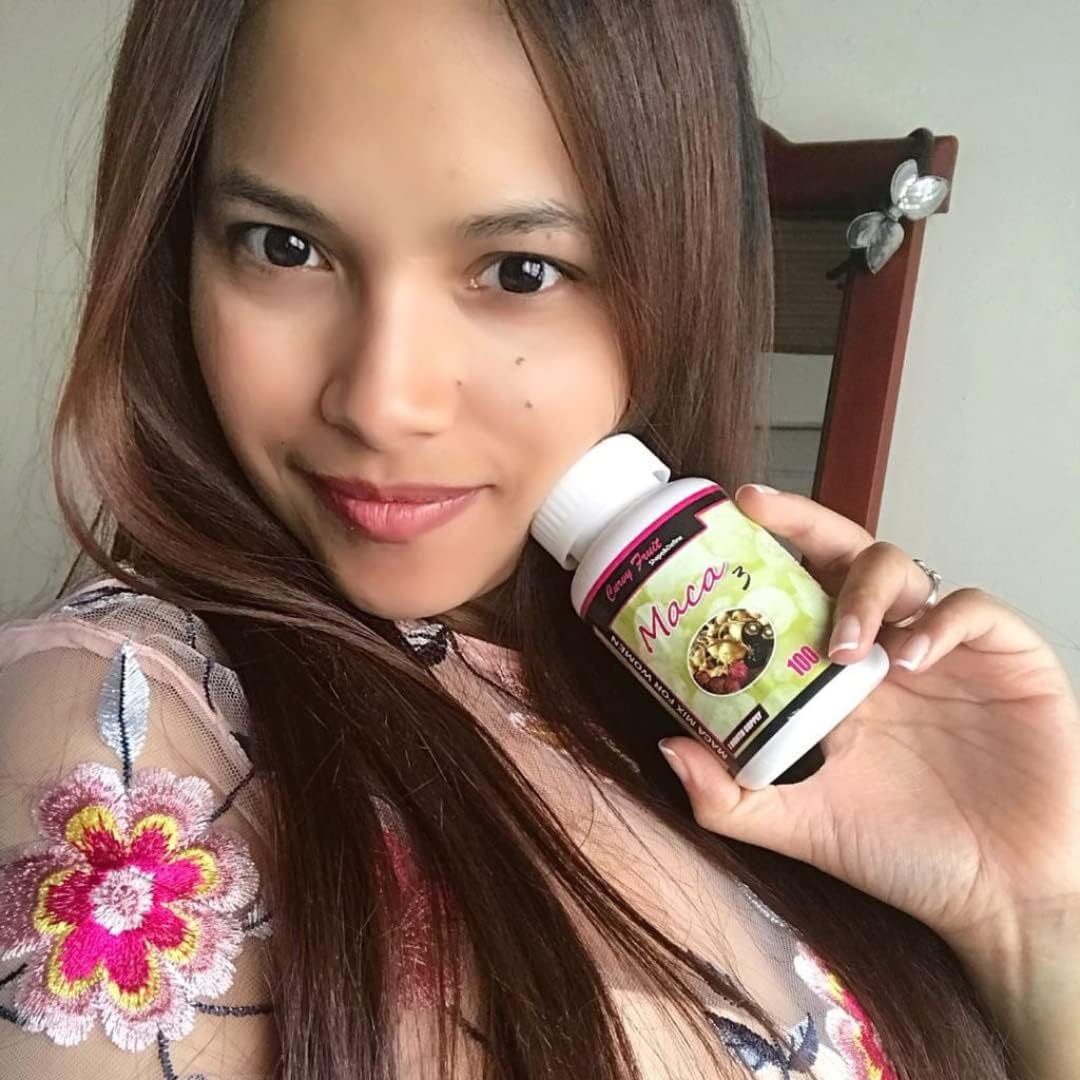 CurvyFruit Maca Root Pills for Women | Enhance Butt, Thighs & Hips | Yellow, Black & Red Maca Blend | 31-Day Supply