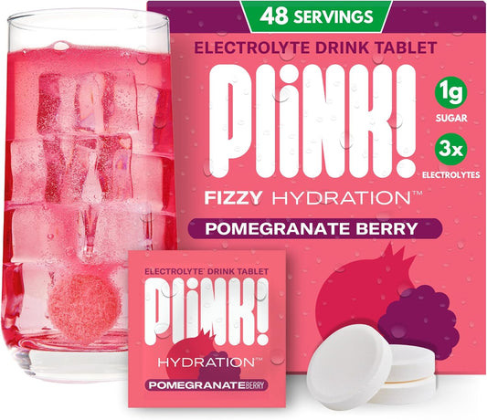 Daily Hydration Packets with Electrolyte Tablets - 48ct Sodium, Potassium, Magnesium Drink Tablets for Low-Calorie Keto Hydration