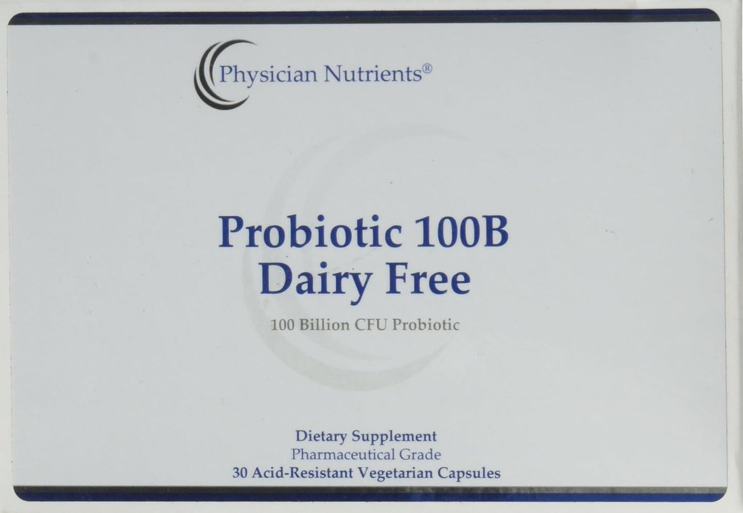 Dairy-Free Physician Nutrients Probiotic with 100 Billion CFUs