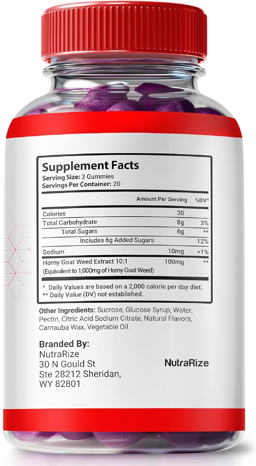 Deep Water Ultimate Male Gummies - Premium Essentials for Men - Performance Boost (60 Gummies)