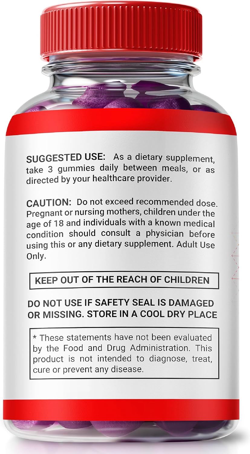 Deep Water Ultimate Male Gummies - Premium Essentials for Men - Performance Boost (60 Gummies)